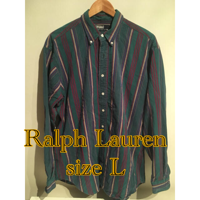 POLO RALPH LAUREN(ポロラルフローレン)のレア!クレイジーカラーRalph Laurenシャツ 民族ネイティブビンテージ メンズのトップス(シャツ)の商品写真