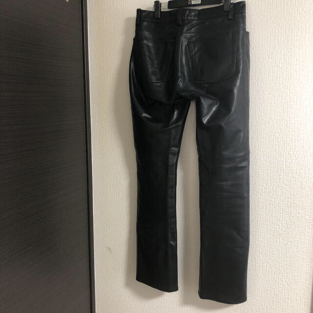 90s OLD GAP BOOT CUT レザー フレア パンツ-