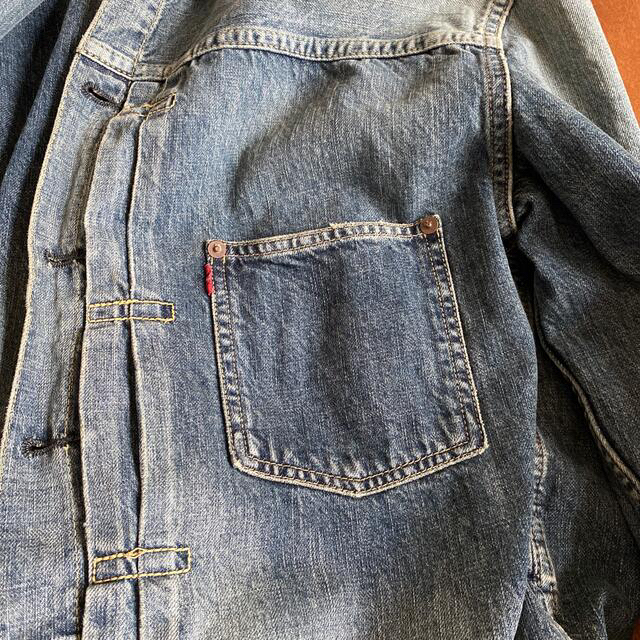 美品☆STAMMBAUM/OVERSIZE DENIM JACKET 36 レディースのジャケット/アウター(Gジャン/デニムジャケット)の商品写真