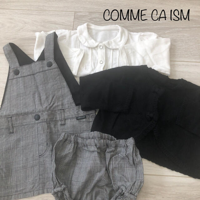 COMME CA ISM(コムサイズム)のCOMME CA ISM コムサ　baby ベビー　女の子 キッズ/ベビー/マタニティのベビー服(~85cm)(ロンパース)の商品写真