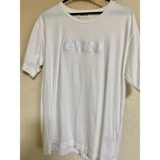 カバンドズッカ(CABANE de ZUCCa)のzucca☆新品未使用ロゴTシャツ白(Tシャツ(半袖/袖なし))