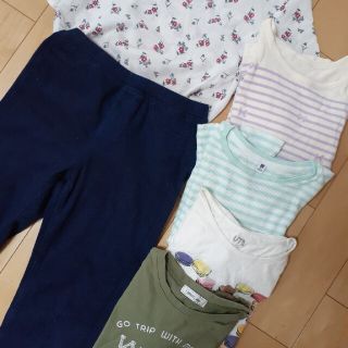 ユニクロ(UNIQLO)の洋服セット140センチ　ユニクロ、GU、しまむら(Tシャツ/カットソー)