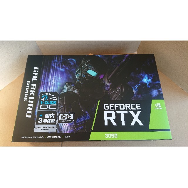 玄人志向 GALAKURO GeForce RTX 3060