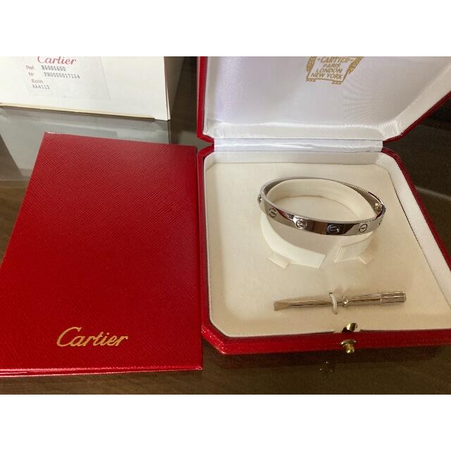 Cartier(カルティエ)のL様❤️専用Cartierラブブレス新品おまけ付き レディースのアクセサリー(ブレスレット/バングル)の商品写真