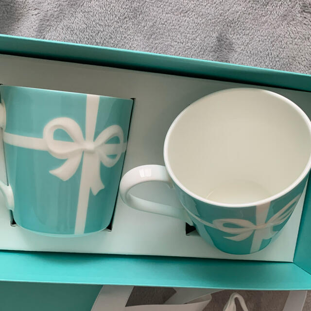 Tiffany マグカップ リボン