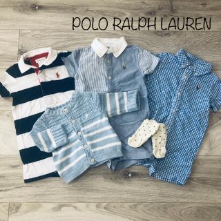 ポロラルフローレン(POLO RALPH LAUREN)のポロラルフローレン　ラルフローレン　ベビー　baby 男の子(ロンパース)