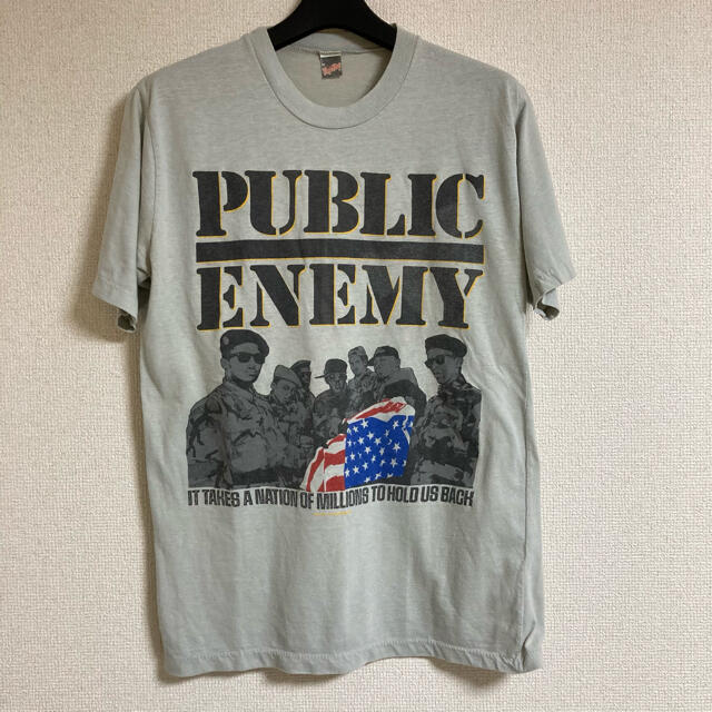 レア　1988年当時物PUBLIC ENEMY ヴィンテージTシャツトップス