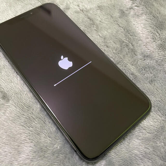 予約販売 Apple - スペースグレー SIMフリー 本体 iPhoneXs スマートフォン本体