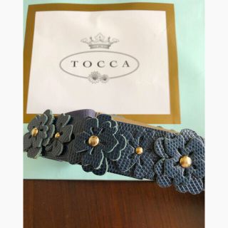 トッカ(TOCCA)のトッカ  TOCCA  お花ベルト　牛革(ベルト)