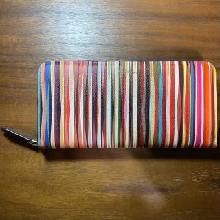 ポールスミス(Paul Smith)の訳あり新品　クロスオーバーストライプ　長財布 Paul Smith ポールスミス(財布)