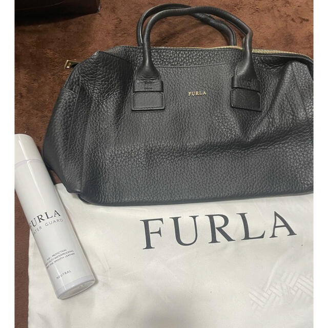 FULRA  レザー　バック　レザーケアスプレーつき