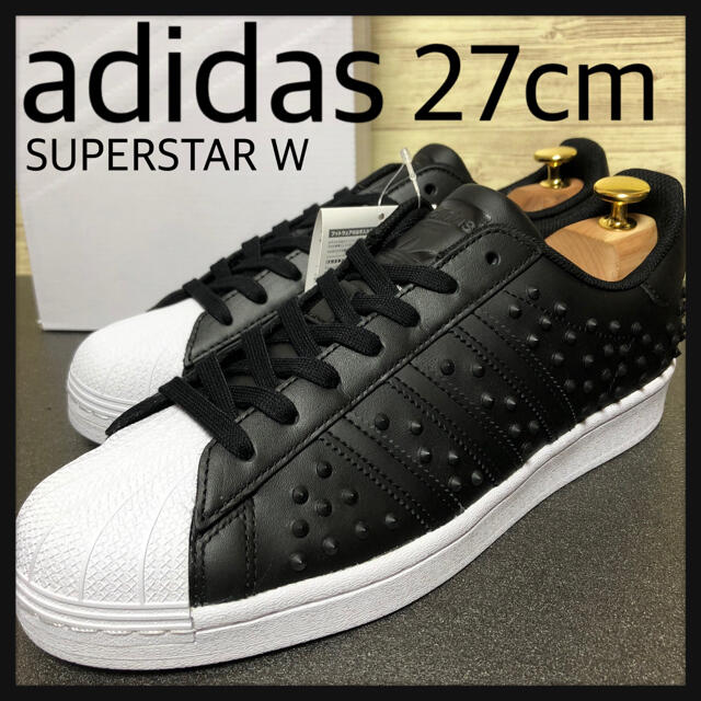 希少ADIDAS superstar adv black 金ベロ＜２５.５cm＞