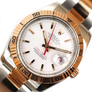 ロレックス(ROLEX)のロレックス ROLEX ターノグラフ 腕時計 メンズ【中古】(腕時計(アナログ))