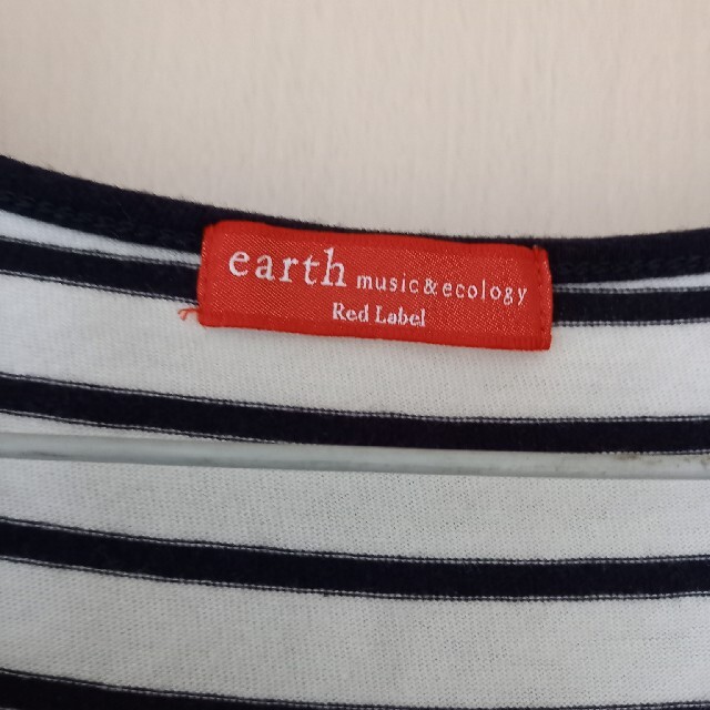 earth music & ecology(アースミュージックアンドエコロジー)のアースミュージック&エコロジー　チュールTシャツ レディースのトップス(Tシャツ(半袖/袖なし))の商品写真