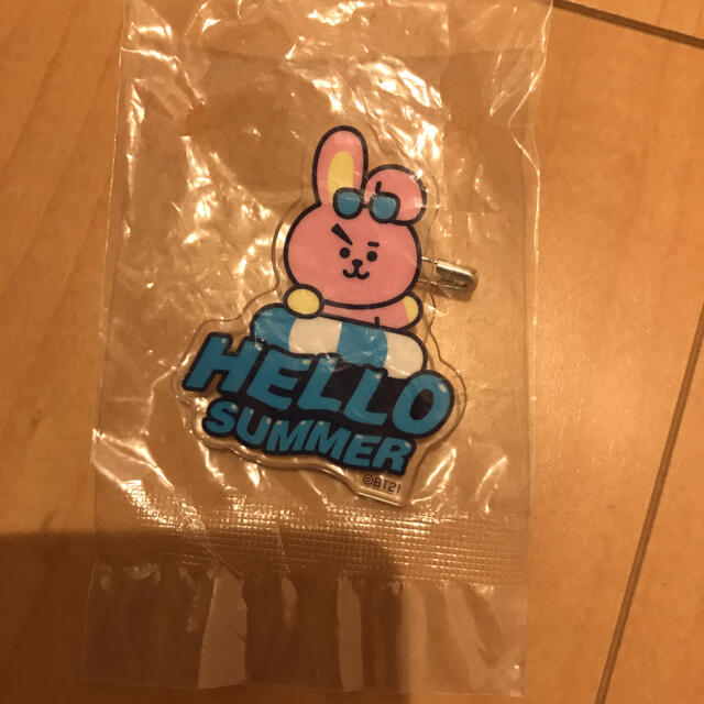 防弾少年団(BTS)(ボウダンショウネンダン)のBT21 クキ アクリルクリップ 一番くじ エンタメ/ホビーのタレントグッズ(アイドルグッズ)の商品写真