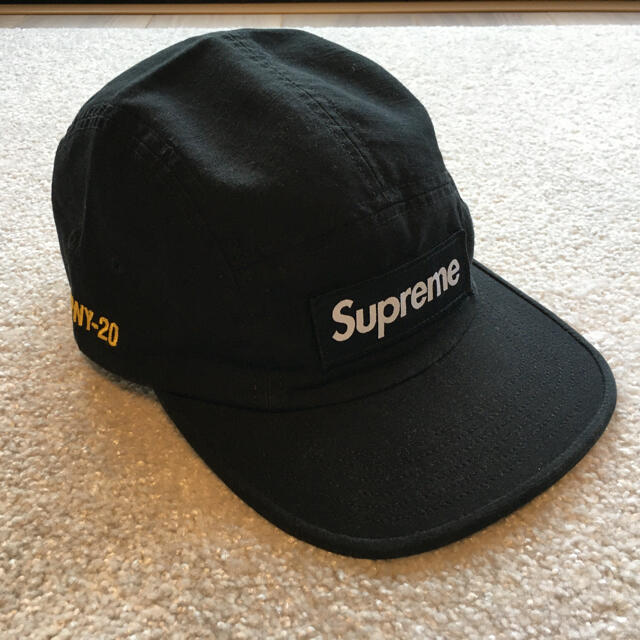 supreme Military Camp cap Black 20ss - キャップ