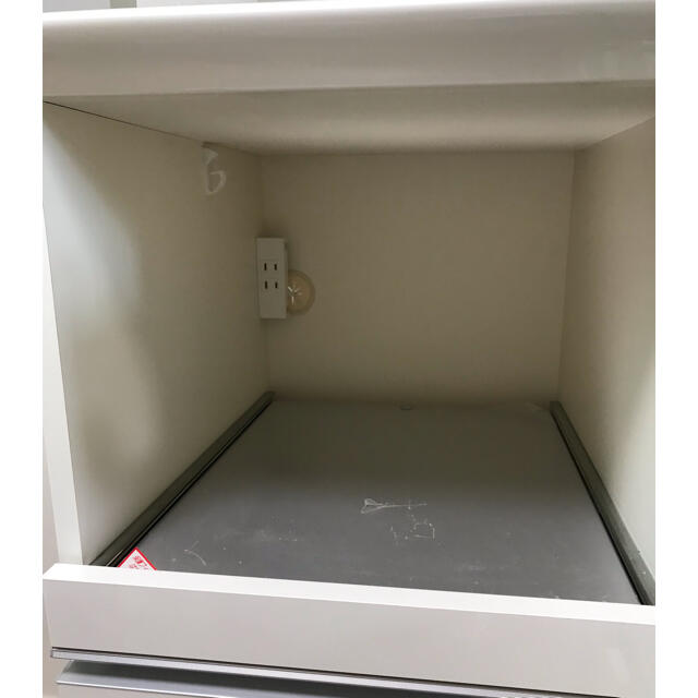パモウナ　食器棚　キッチンボード　ハイカウンター