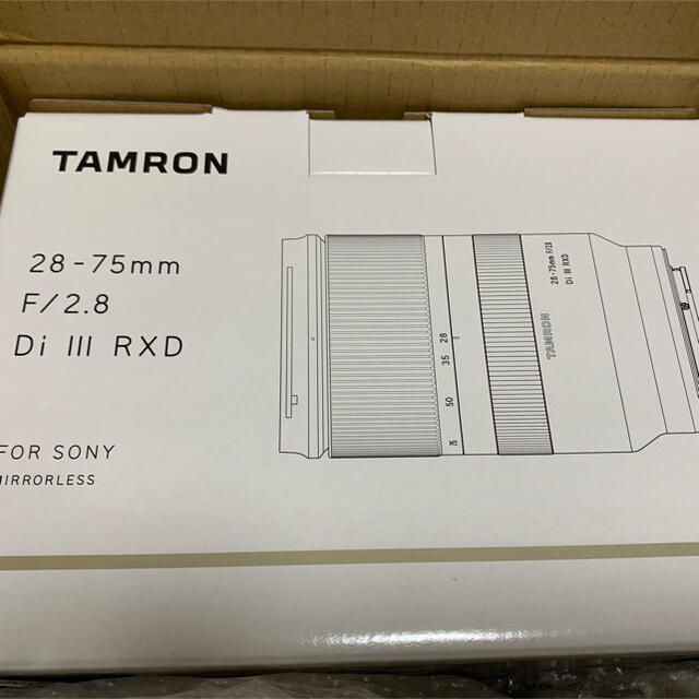 TAMRON - TAMRON 28-75F2.8 DI3 RXD(A036) 新品未開封