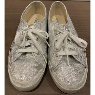 スペルガ(SUPERGA)の◎SUPERGA スペルガ スニーカー シルバー　24(スニーカー)