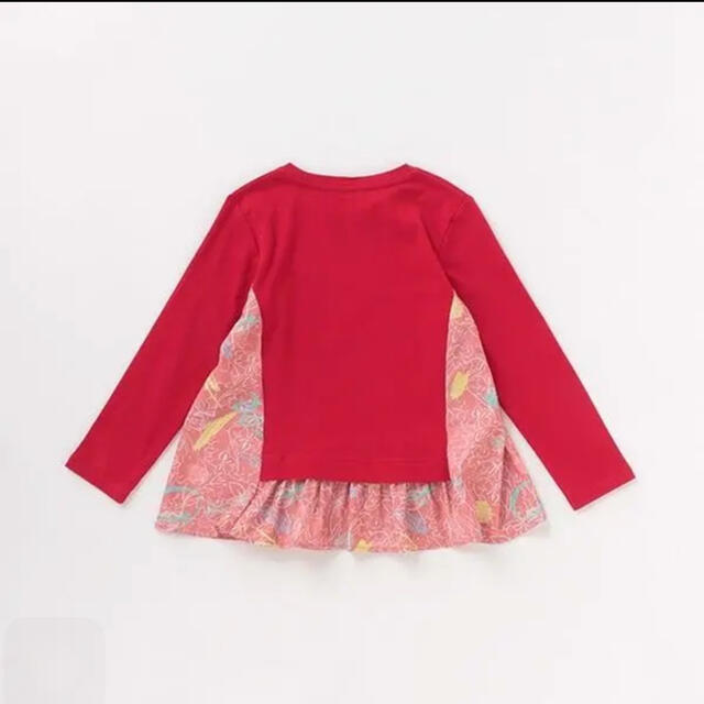 Paul Smith(ポールスミス)のポールスミスRabbitflowerドッキング長袖Tシャツ120 キッズ/ベビー/マタニティのキッズ服女の子用(90cm~)(Tシャツ/カットソー)の商品写真