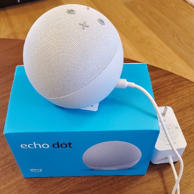ECHO(エコー)のEcho Dot (エコードット) 第4世代 - スマートスピーカー スマホ/家電/カメラのオーディオ機器(スピーカー)の商品写真