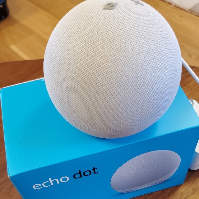 ECHO(エコー)のEcho Dot (エコードット) 第4世代 - スマートスピーカー スマホ/家電/カメラのオーディオ機器(スピーカー)の商品写真