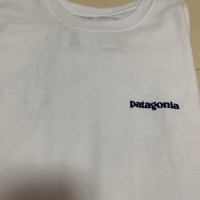 patagonia(パタゴニア)のPatagonia パタゴニア　アームロゴ　ロンT シンプル メンズのトップス(Tシャツ/カットソー(七分/長袖))の商品写真