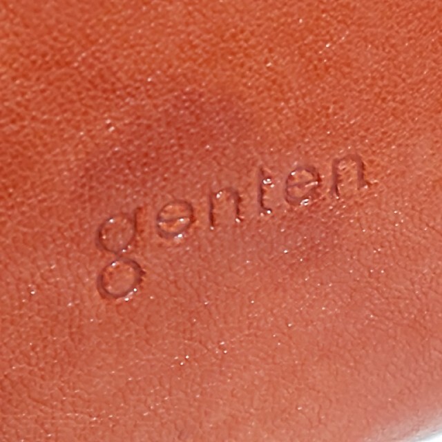 genten(ゲンテン)の【美品/希少】genten リボン ハンドバッグ ゴートレザー 山羊革 NODI レディースのバッグ(ハンドバッグ)の商品写真