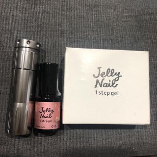 ジェリーネイル(Jelly Nail)の新品★ジェリーネイル　1stepgel ライト　セット(カラージェル)