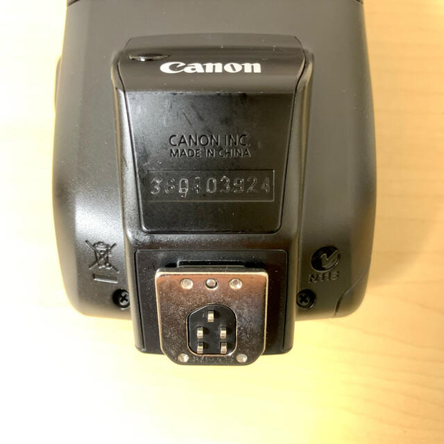 Canon(キヤノン)のCanon 270EXII   スピードライト　ディフューザー付　中古美品 スマホ/家電/カメラのカメラ(ストロボ/照明)の商品写真