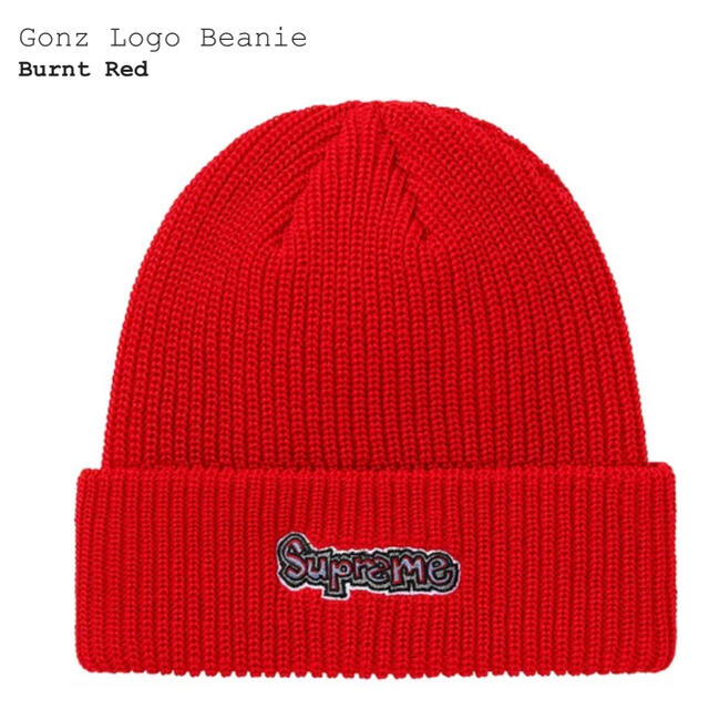 Supreme Gonz Logo Beanie シュプリーム ゴンズ 赤