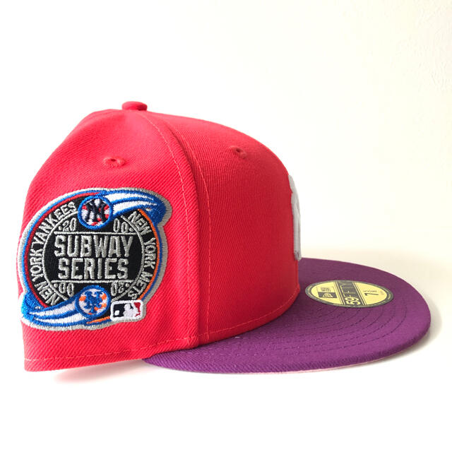 NEW ERA - ツバ裏ピンク New Era Cap 5/8 ニューエラ ヤンキース