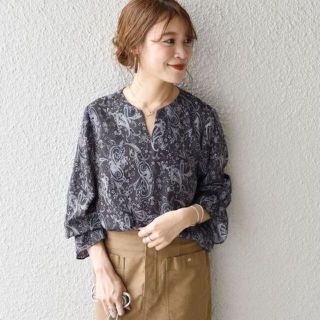 シップスフォーウィメン(SHIPS for women)のSHIPS ペイズリーブラウス(シャツ/ブラウス(長袖/七分))