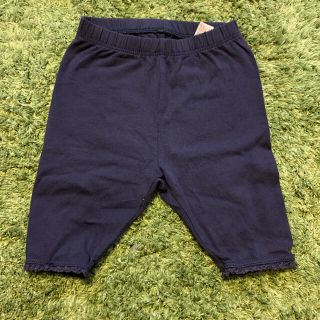 ベビーギャップ(babyGAP)のbaby Gap スパッツ　ボトムス　レギンス パンツ ネイビー　70(パンツ)