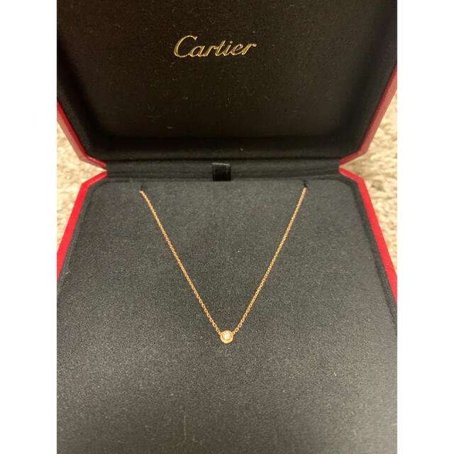 Cartier(カルティエ)の専用　カルティエ  ディアマンレジェ  ネックレス XS ピンクゴールド レディースのアクセサリー(ネックレス)の商品写真