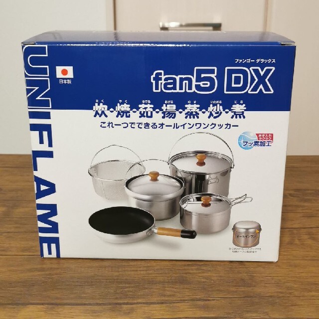 ユニフレーム fan5 DX 古典 7424円 kinetiquettes.com