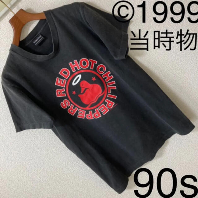90s◆RED HOT CHILI PEPPERS◆ダック あひるロゴ Tシャツ