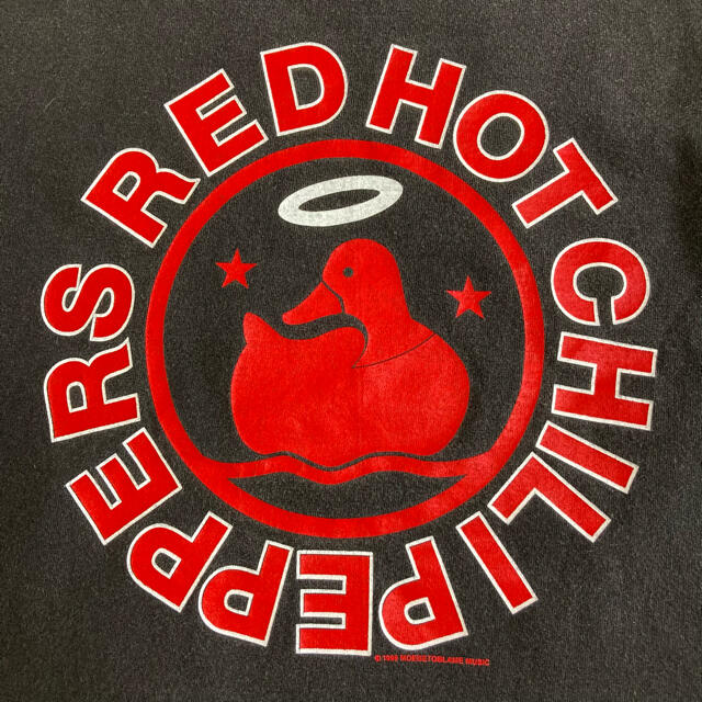 90s◆RED HOT CHILI PEPPERS◆ダック あひるロゴ Tシャツ