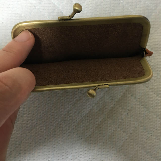 nest Robe(ネストローブ)のネストローブ本革がま口コインケース 付録 レディースのファッション小物(コインケース)の商品写真
