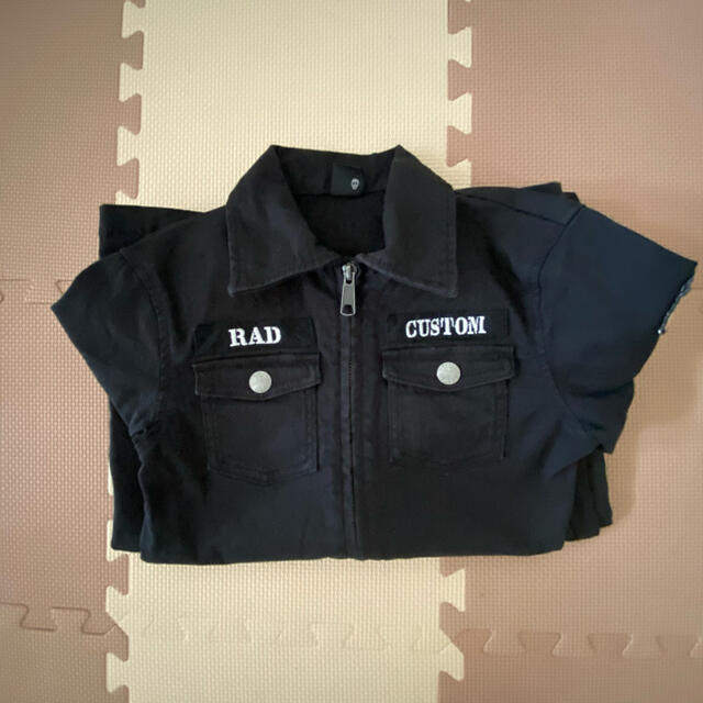 RAD CUSTOM(ラッドカスタム)のRAD CUSTOM つなぎ　スカル キッズ/ベビー/マタニティのキッズ服男の子用(90cm~)(パンツ/スパッツ)の商品写真