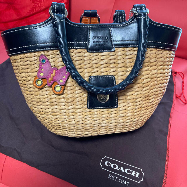 COACH(コーチ)のコーチかごバック レディースのバッグ(かごバッグ/ストローバッグ)の商品写真