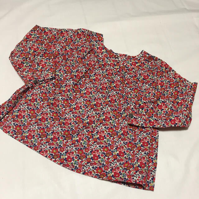 Jacadi(ジャカディ)のお値下げ  jacadi  ブラウス  23M  88㎝ キッズ/ベビー/マタニティのベビー服(~85cm)(シャツ/カットソー)の商品写真