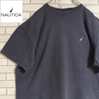 ノーティカ(NAUTICA)の90s 古着 ノーティカ Tシャツ 刺繍ロゴ ビッグシルエット ゆるだぼ(Tシャツ/カットソー(半袖/袖なし))