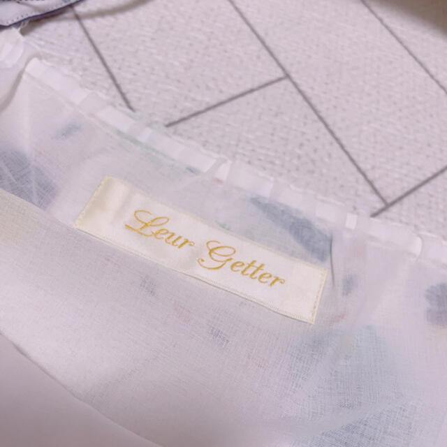 Leur Getter(ルルゲッタ)のルルゲッタ　すみれエアメール　JSK すみれ エアメール　メール レディースのワンピース(ひざ丈ワンピース)の商品写真