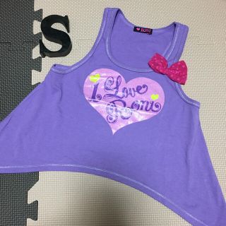 ロニィ(RONI)の22🌸新品🌸サンプルRONI🌸ショート丈タンク🌸S(Tシャツ/カットソー)