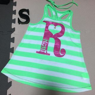 ロニィ(RONI)の29🌸新品🌸サンプルRONI🌸ストライプタンクチュニック🌸S(Tシャツ/カットソー)