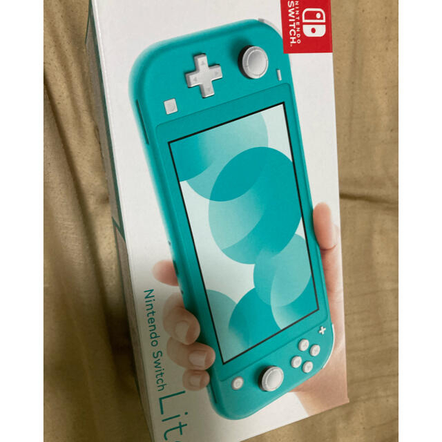 Nintendo Switch(ニンテンドースイッチ)のNintendo Switch lite ターコイズ エンタメ/ホビーのゲームソフト/ゲーム機本体(携帯用ゲーム機本体)の商品写真