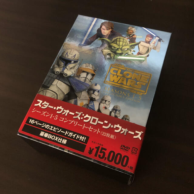 スターウォーズ: クローンウォーズ シーズン 1-5 コンプリートセット 中古 エンタメ/ホビーのDVD/ブルーレイ(アニメ)の商品写真