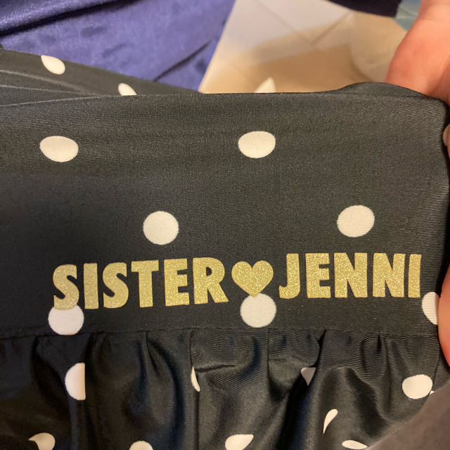 JENNI(ジェニィ)のシスタージェニー　ワンピース　水着　ドット　150？小さめ？ キッズ/ベビー/マタニティのキッズ服女の子用(90cm~)(水着)の商品写真