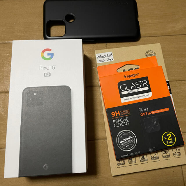 値下げ可Google Pixel 5a Black 128GB SIMフリー-